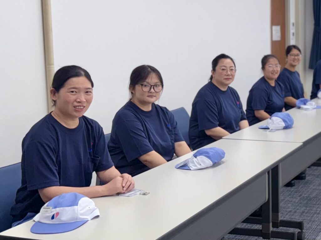 技能実習生8名が入社しました！